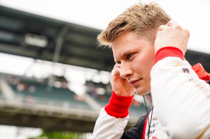 Josef Newgarden at the Indianapolis Motor Speedway - INDYCAR Media Site Photo Credit